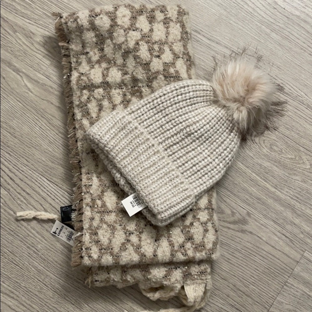 Express Hat and Scarf Set